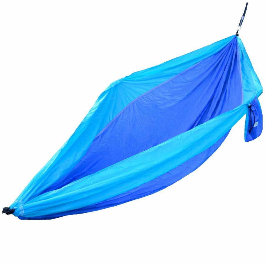 Camping & Outdoor Gear * | Go2 Traveler 2-Person Nylon Camping Hammock With Hanging Straps, 2928Lbb