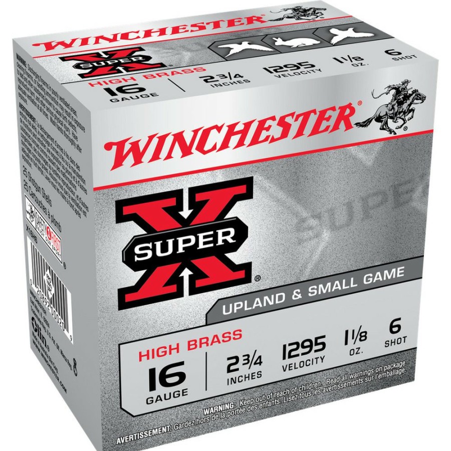 Gun Supplies, Storage & Ammunition * | Winchester 16 Gauge High Brass Ammo, 25-Round, X16H6