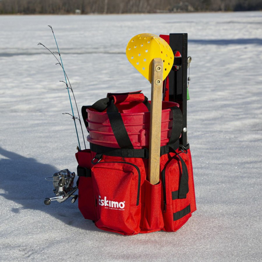 Camping & Outdoor Gear * | Eskimo Ice Fishing Bucket Caddy, 33540