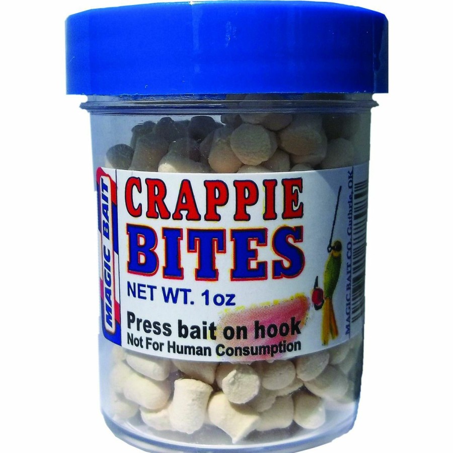 Fishing Gear * | Magic Crappie Bites, White, 71426, 1 Oz