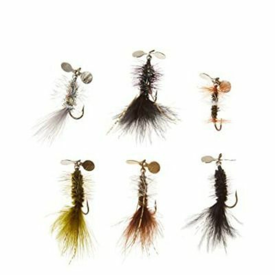 Fishing Gear * | Pistol Pete Trout Fly Assortment Fishing Lures, Size 10, 6-Pack, 663609