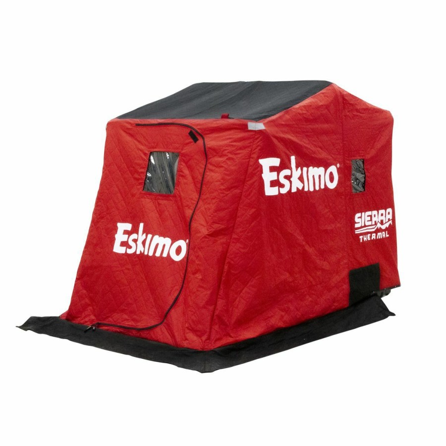 Fishing Gear * | Eskimo Sierra Thermal Flip Style Ice Shelter With 60 In Sled, 25250