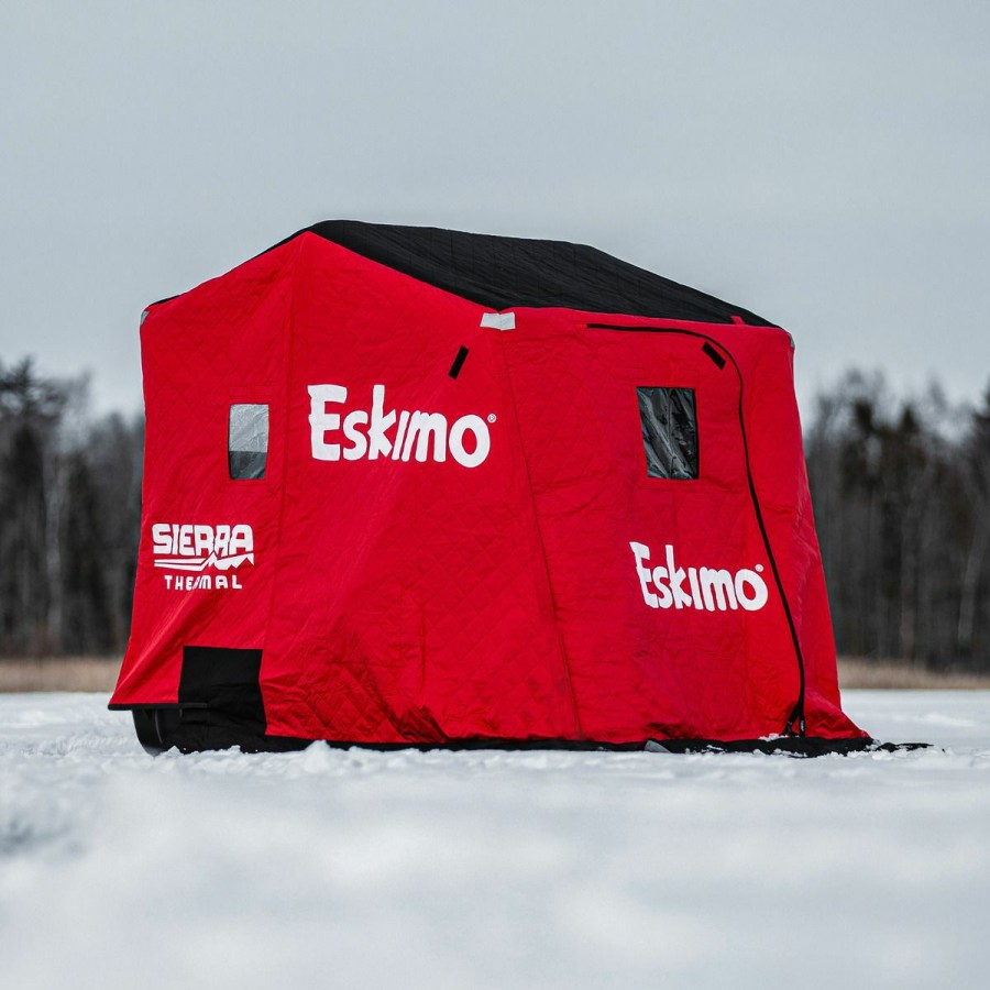 Fishing Gear * | Eskimo Sierra Thermal Flip Style Ice Shelter With 60 In Sled, 25250