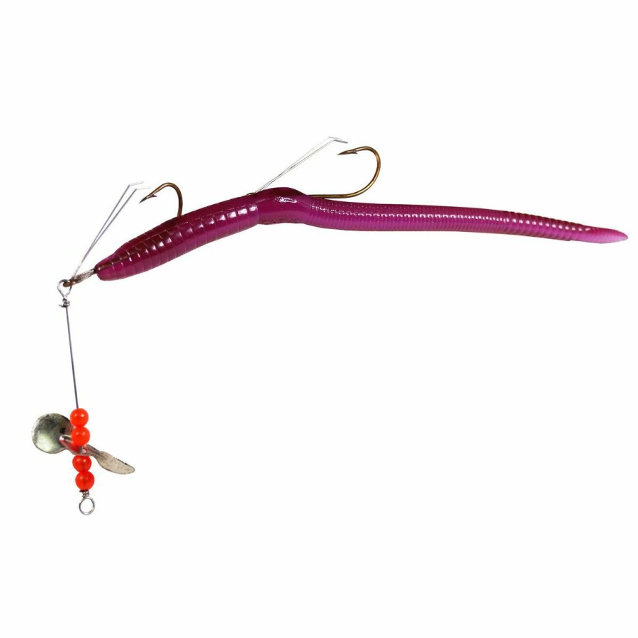 Fishing Gear * | Creme Scoundrel Worm, Purple, 6 In, 8205