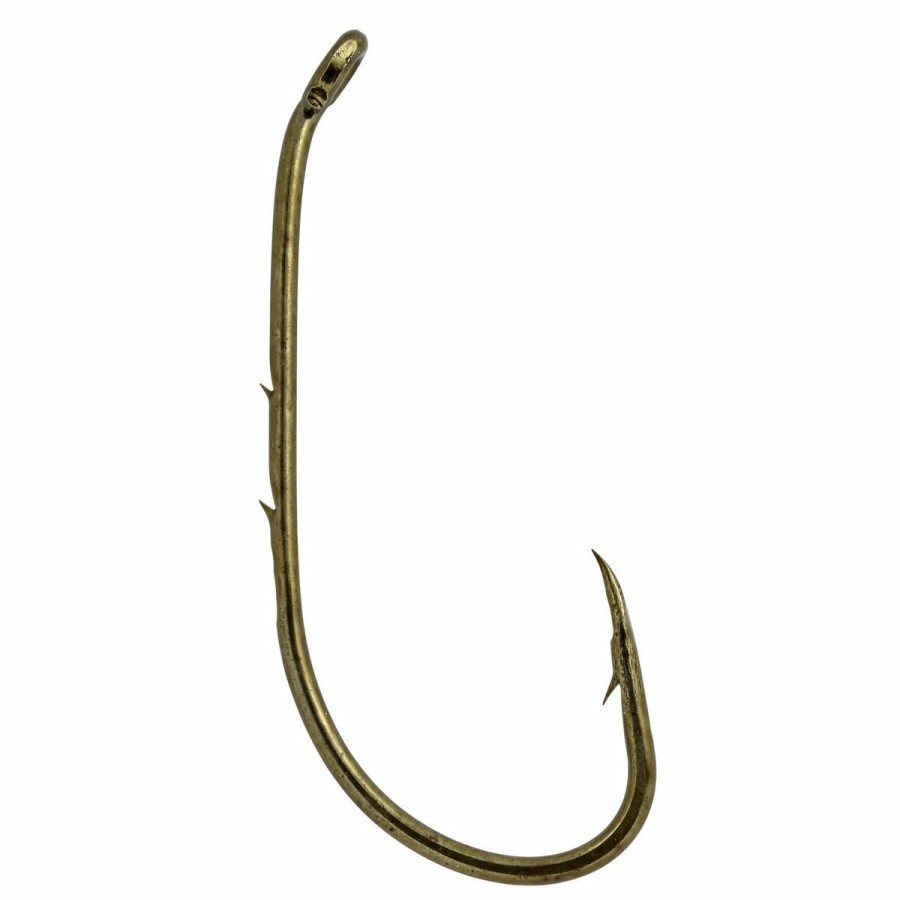 Fishing Gear * | South Bend Baitholder Bronze Hooks, Size 2, 100-Pack, 150425