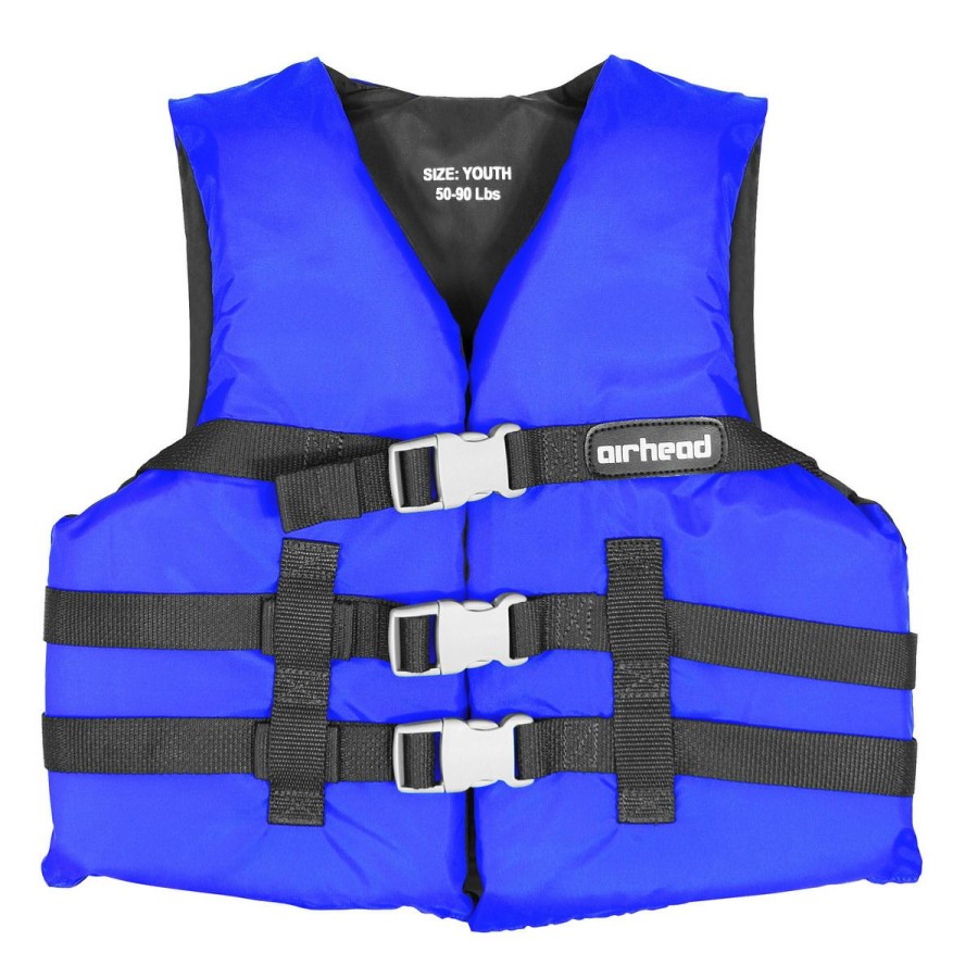 Sport Vehicles & Boating * | Kwik Tek Airhead Life Jacket, Youth, 50 90 Lb, 60482