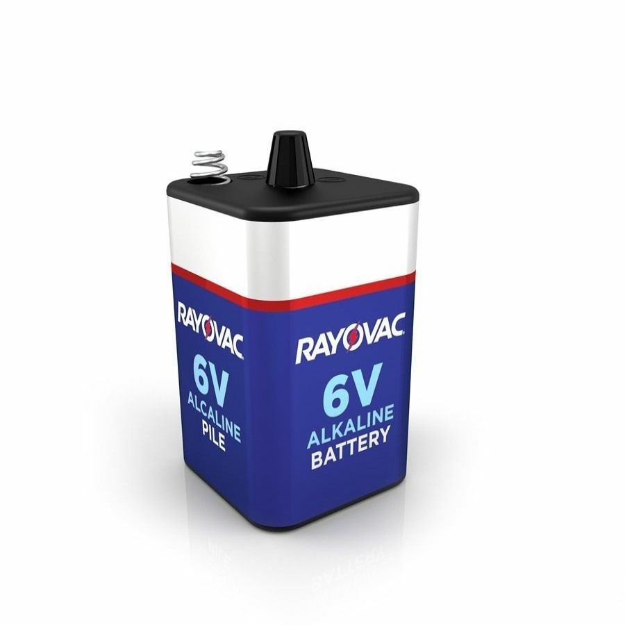 Camping & Outdoor Gear * | Rayovac Alkaline Battery, Spring Terminals (D Cell), 806, 6V