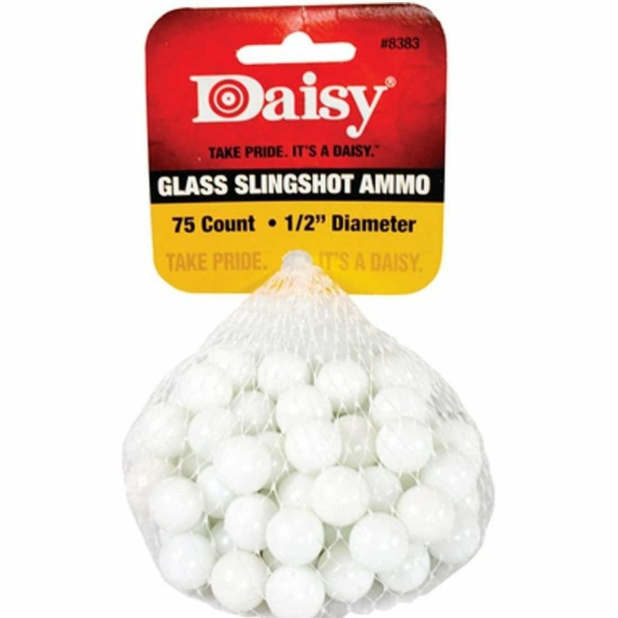 Bb & Air Guns & Accessories * | Daisy 1/2 In Glass Slingshot Ammo, 998383-506