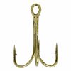 Fishing Gear * | South Bend Bronze Treble Hook, Size 12, 4-Pack, 166355