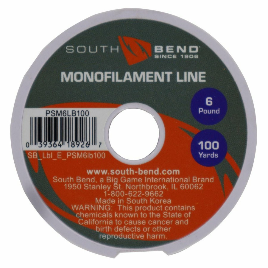 Fishing Gear * | South Bend Pony Spool Fishing Line, Assorted Sizes, 60Ponysmono