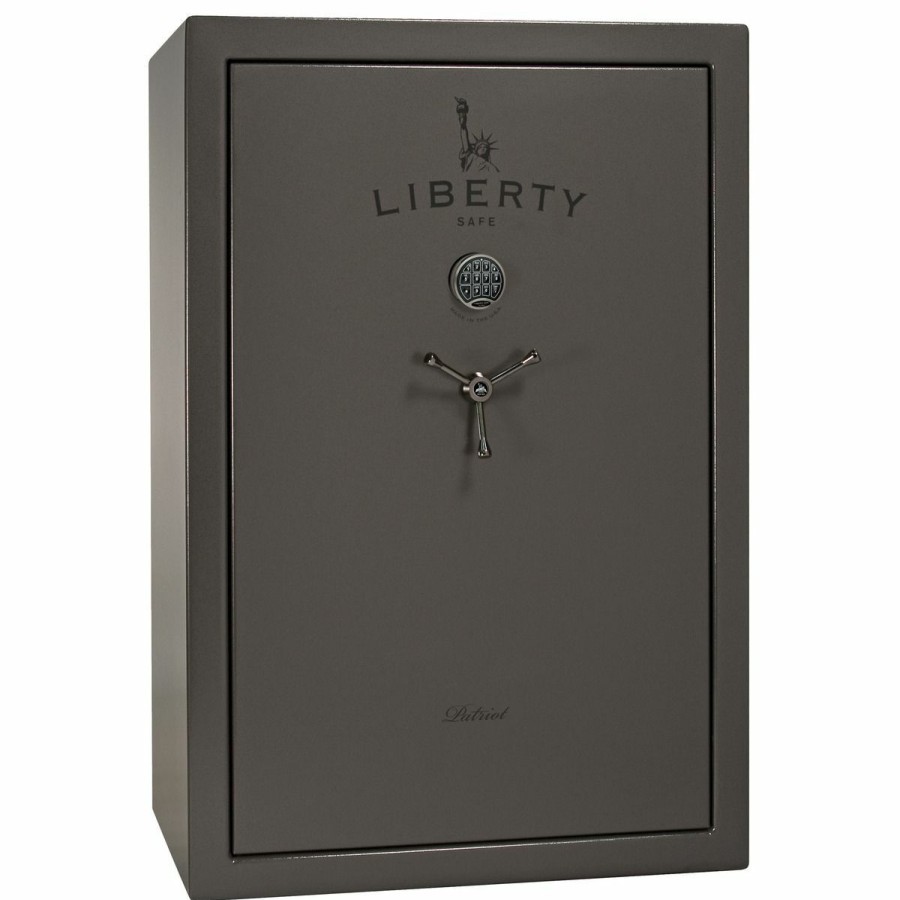 Gun Supplies, Storage & Ammunition * | Liberty Safe Patriot 64-Gun Gray Marble E-Lock, Gray Marble, Ps64-Gym-75E