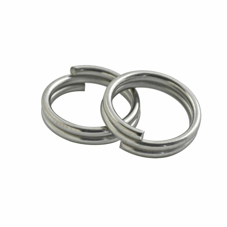 Fishing Gear * | South Bend Stainless Steel Split Ring, Extra Small, 12-Pack, 523423