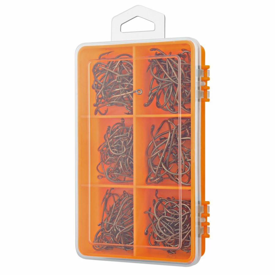 Fishing Gear * | South Bend Value-Pack Assorted Bait Fishing Hooks, 210-Piece, 327627