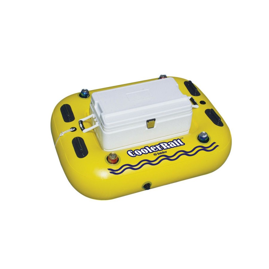 Sport Vehicles & Boating * | Solstice Cooler Raft, Yellow / Blue, 17075St