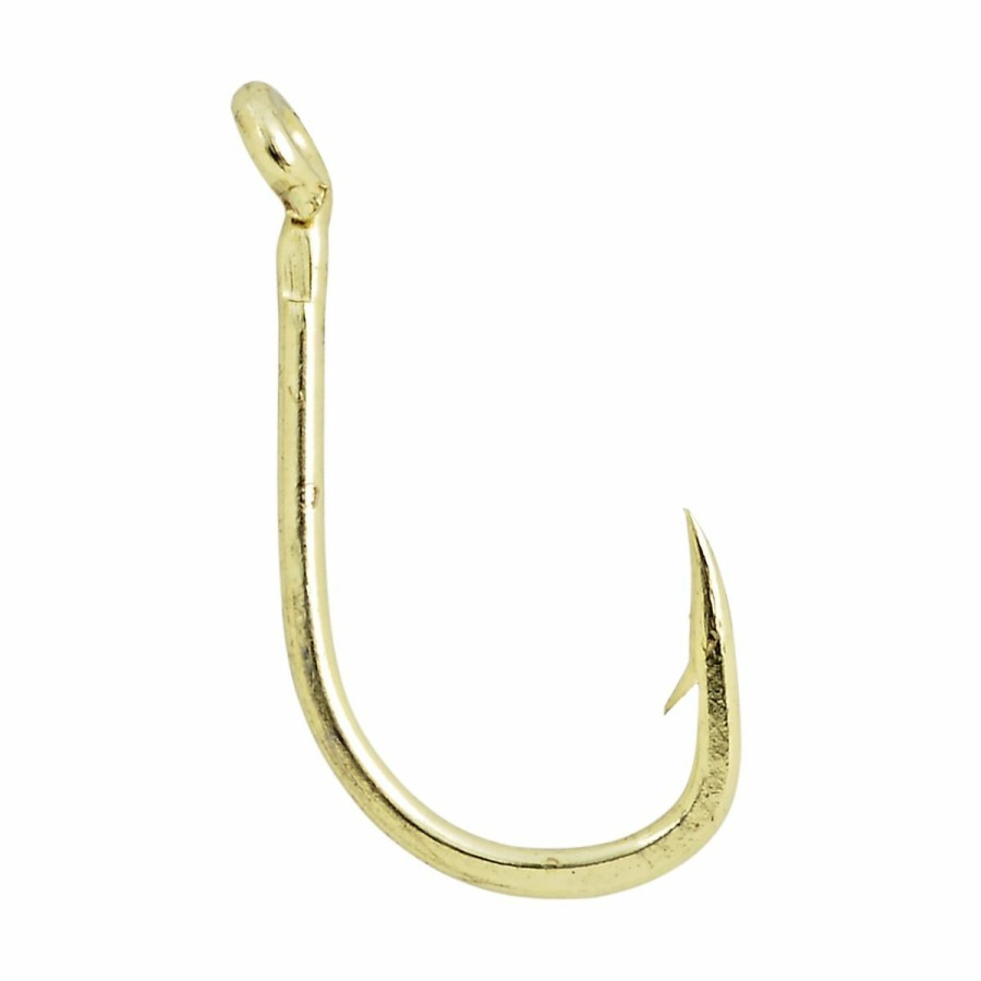 Fishing Gear * | South Bend Gold Salmon Egg Hooks, Size 8, 10-Pack, 225490