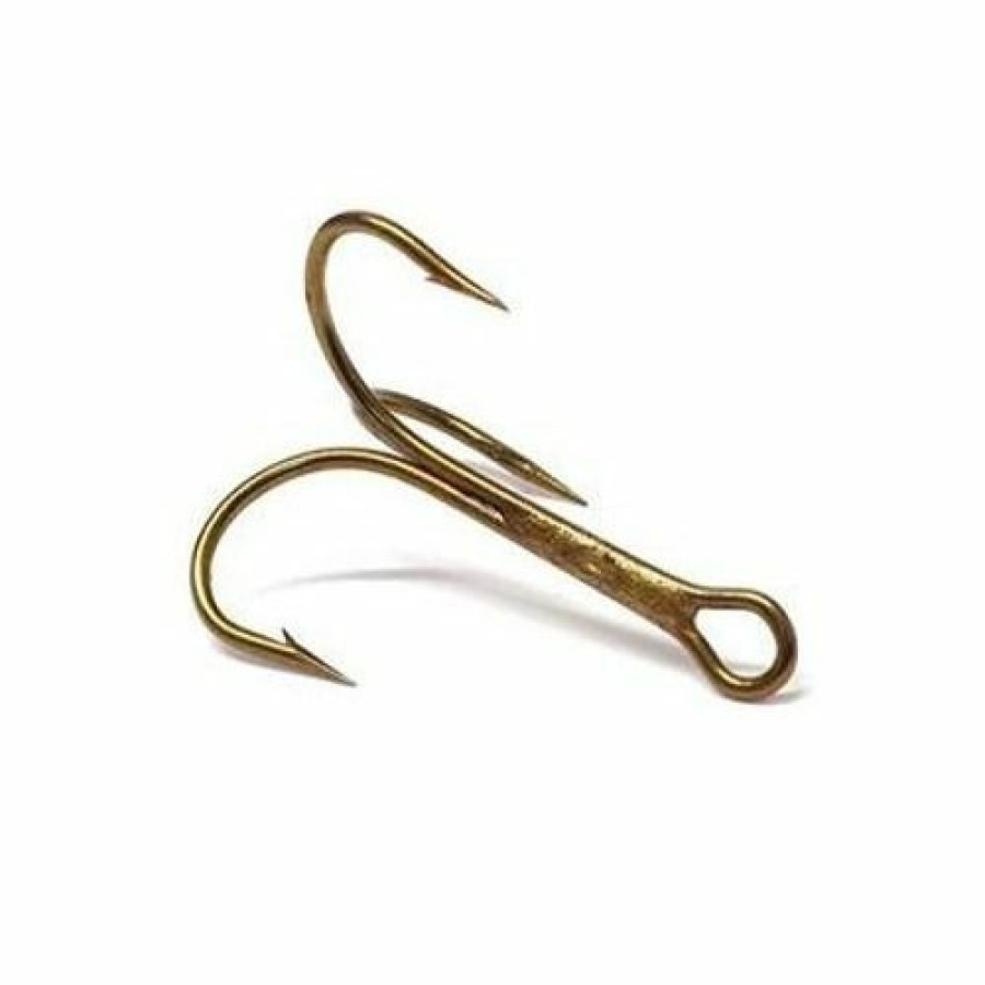 Fishing Gear * | Mustad Round Bend Treble #10, 5-Pack, 2A3564710