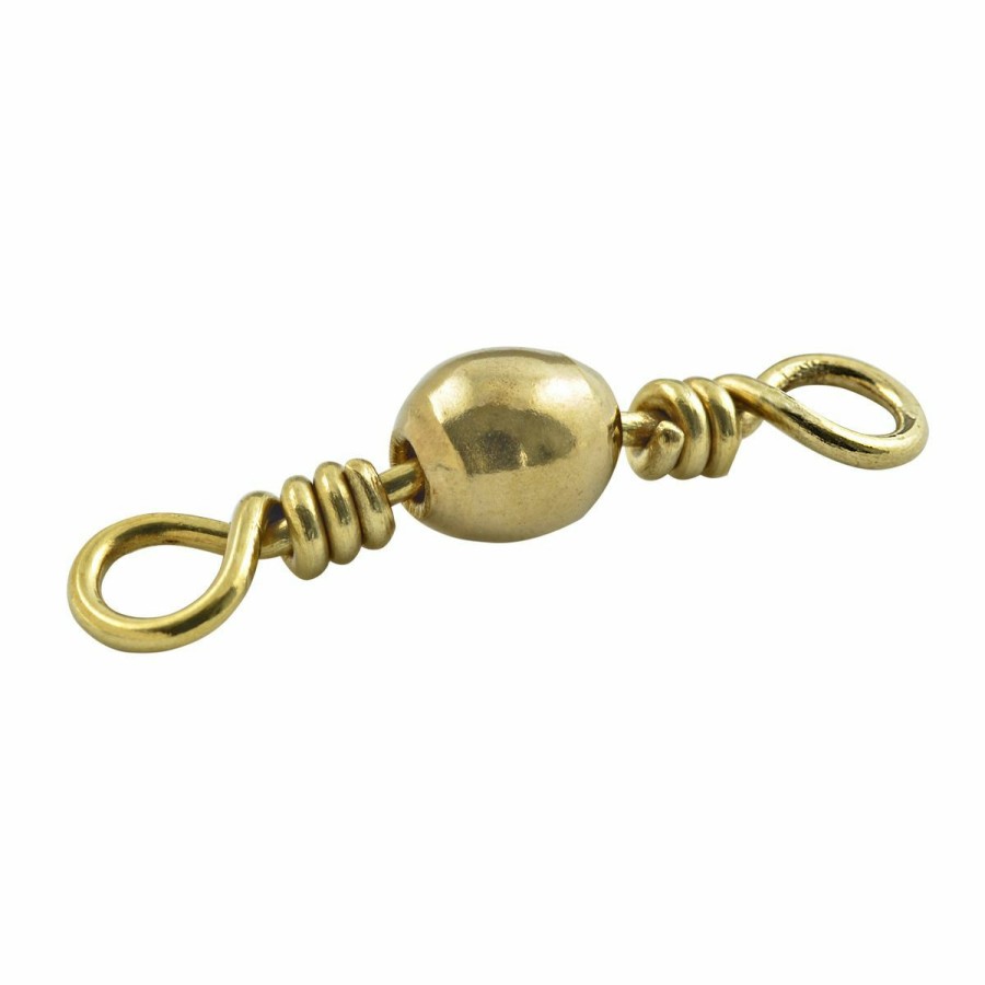 Fishing Gear * | South Bend Brass Barrel Swivel Size 12, 142703