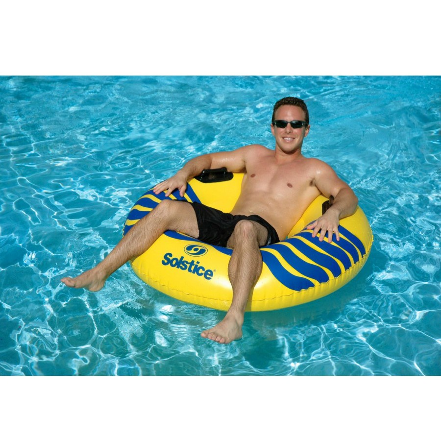 Sport Vehicles & Boating * | Solstice 48 In River Rough Tube, Yellow / Blue, 17035St