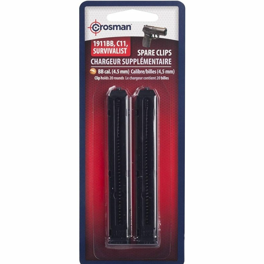 Bb & Air Guns & Accessories * | Crosman Spare Bb Magazine, 2-Pack, 0481