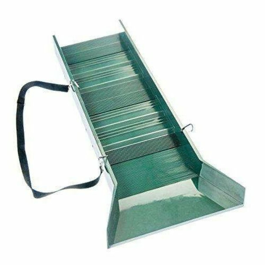 Camping & Outdoor Gear * | Se Prospector'S Choice Green Lightweight Sluice Box, Gp-Sb32