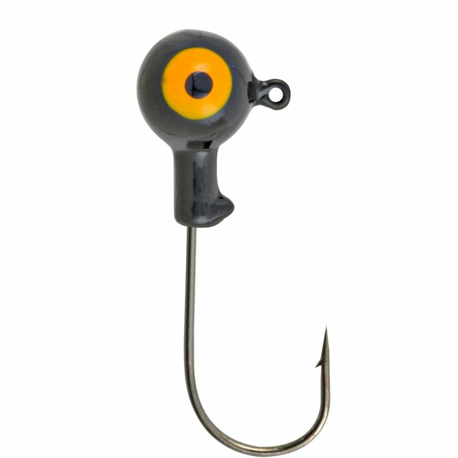 Fishing Gear * | Apex Jig Heads, 1/4 Oz, Black, 590687