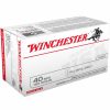 Gun Supplies, Storage & Ammunition * | Winchester 40 S&W 165 Grain Full Metal Jacket Ammo, 100-Round, Usa40Swvp