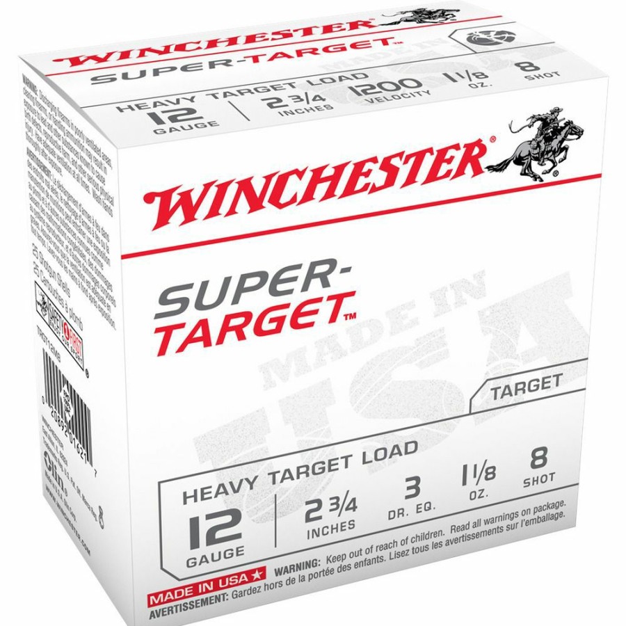 Gun Supplies, Storage & Ammunition * | Winchester 12 Gauge Heavy Target Load Ammo, 25-Round, Trgt12M8