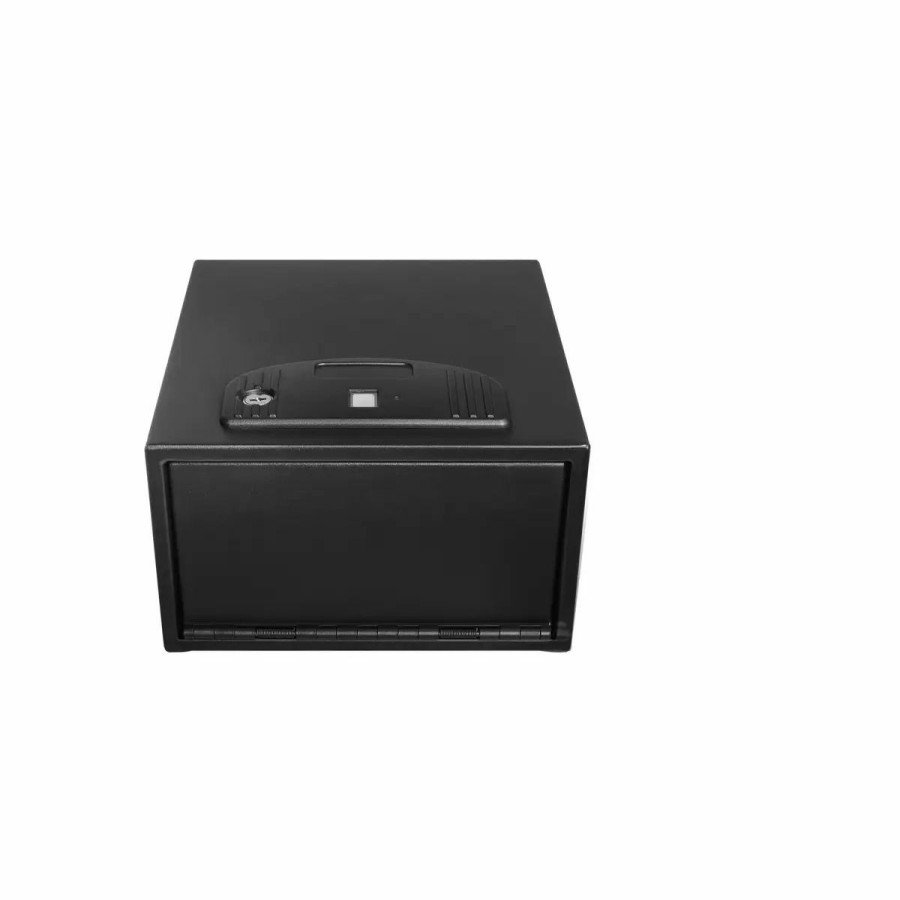 Gun Supplies, Storage & Ammunition * | Fortress Quick Access Safe With Biometric Lock, 6.5 X 10.63 X 12.99, 55B20