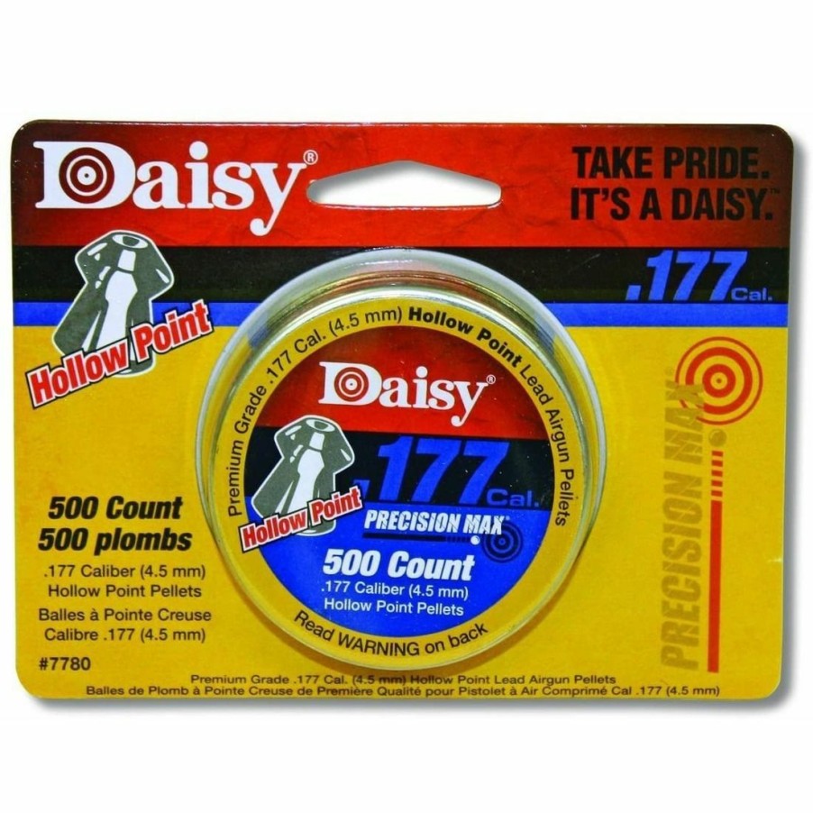 Bb & Air Guns & Accessories * | Daisy .177 Caliber Hollow Point Pellets, 500-Count, 987780-406