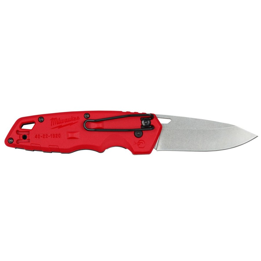 Hunting Gear * | Milwaukee Tool Fastback Folding Pocket Knife, 48-22-1520