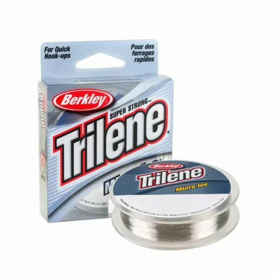 Fishing Gear * | Trilene Micro Ice Line, Clear, 3 Lb, 1004410