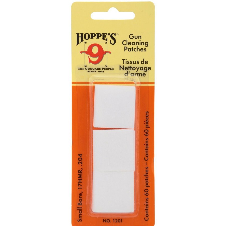 Fishing Gear * | Hoppe'S Small Bore Gun Cleaning Patch, 60-Pack, 1201