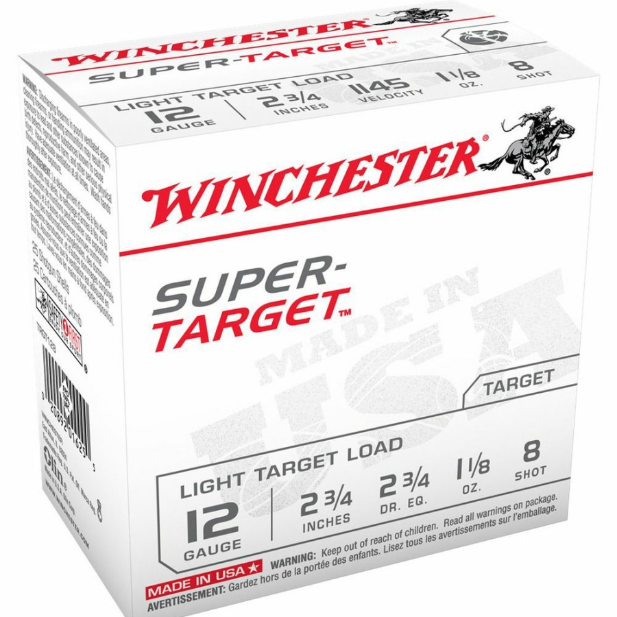 Gun Supplies, Storage & Ammunition * | Winchester 12 Gauge Light Target Load Ammo, 25-Round, Trgt128