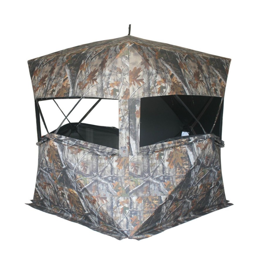 Hunting Gear * | Naturescape 3 Person Camo Full Panel See Through Hunting Blind, Nehb-3St