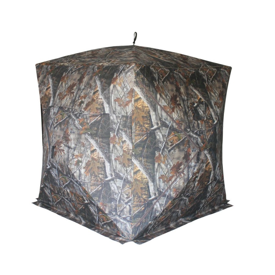 Hunting Gear * | Naturescape 3 Person Camo Full Panel See Through Hunting Blind, Nehb-3St