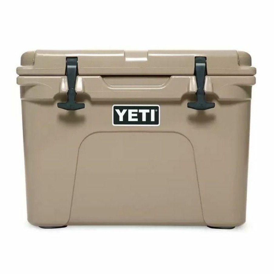 Camping & Outdoor Gear * | Yeti Tundra Hard Cooler, Desert Tan, 10035010000, 35 Quart