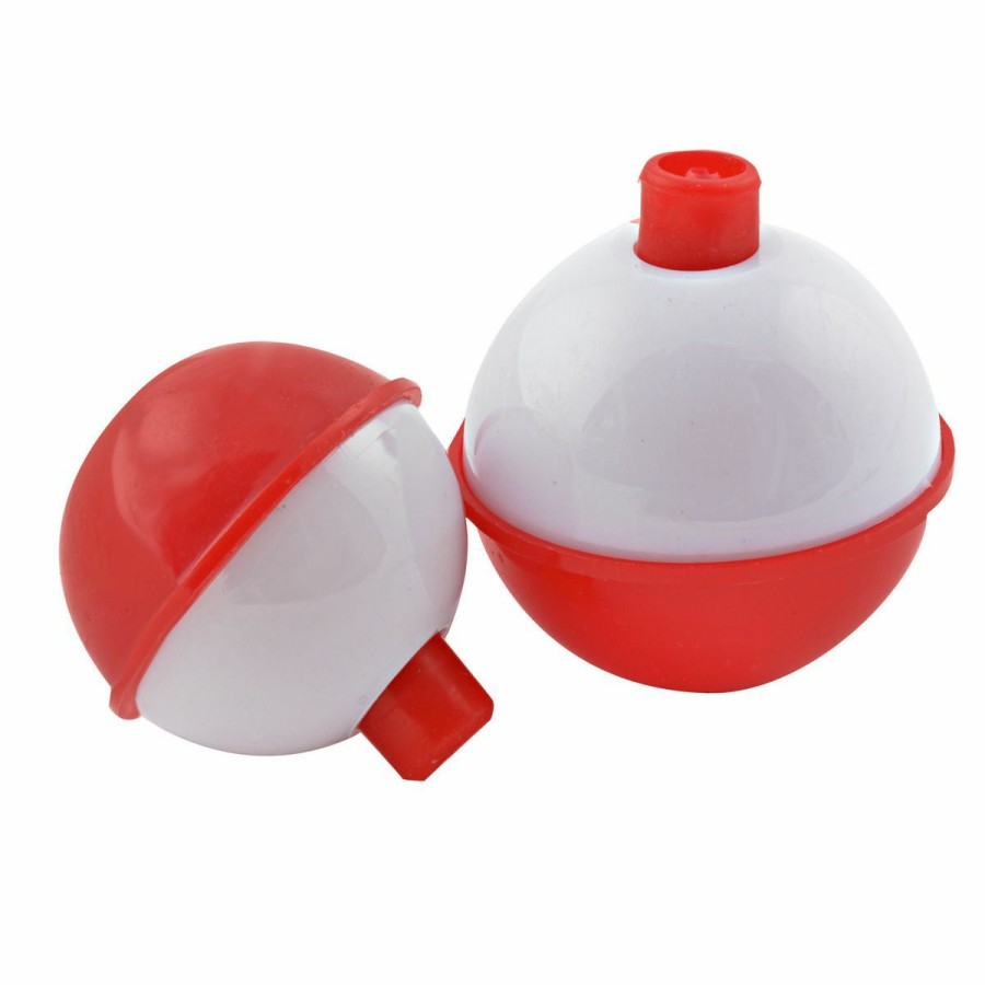 Fishing Gear * | South Bend Red White Floats, 2 In, 110080