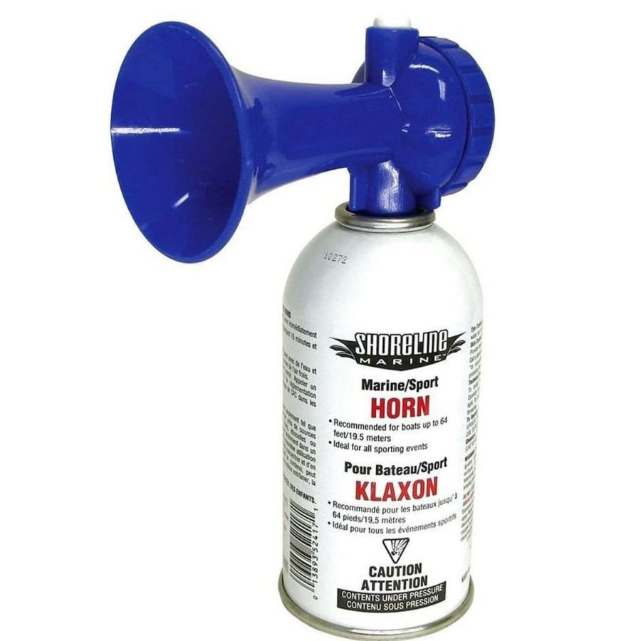 Sport Vehicles & Boating * | Shoreline Marine Air Horn Can And Blow Horn, 8 Oz, 207240