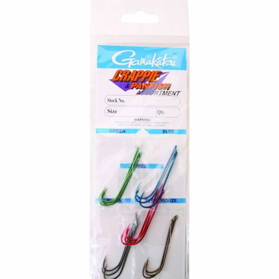 Fishing Gear * | Gamakatsu Crappie Hook, Size 6, 15-Pack, 2607