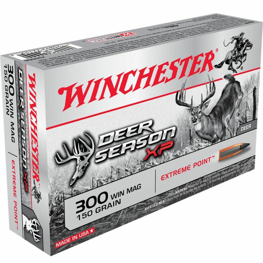 Gun Supplies, Storage & Ammunition * | Winchester 300 Win Mag 150 Grain Extreme Point Ammo, 20-Round, X300Ds