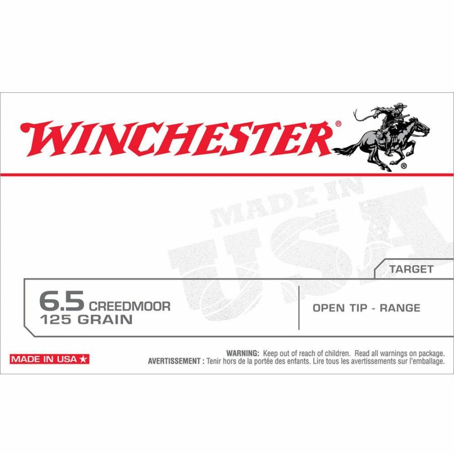 Gun Supplies, Storage & Ammunition * | Winchester 6.5 Creedmoor 125 Grain Open Tip Range Ammo, 20-Round, Usa65Cm