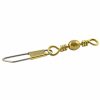 Fishing Gear * | South Bend Brass Snap Swivel, Size 3, 116194