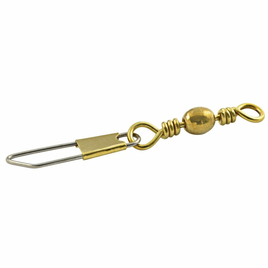 Fishing Gear * | South Bend Brass Snap Swivel, Size 3, 116194