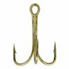 Fishing Gear * | South Bend Bronze Treble Hook, Size 2, 4-Pack, 171124