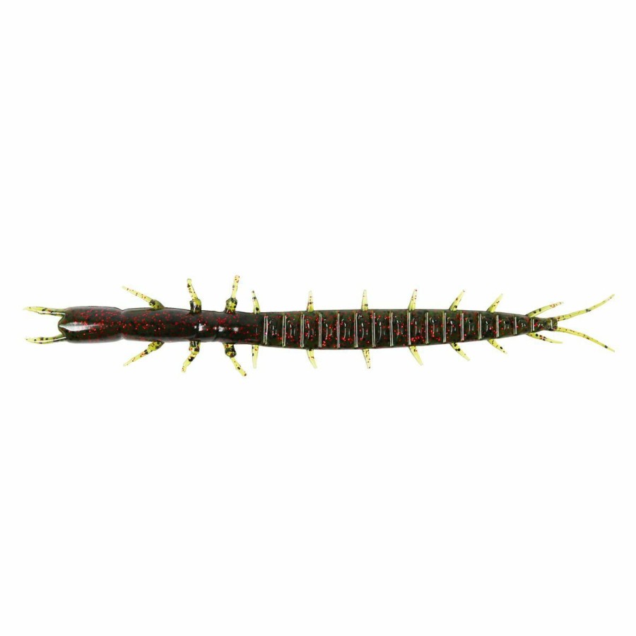 Fishing Gear * | Tackle Hd Hellgrammite 5 In, Blood Shot, 10-Pack, 18-003