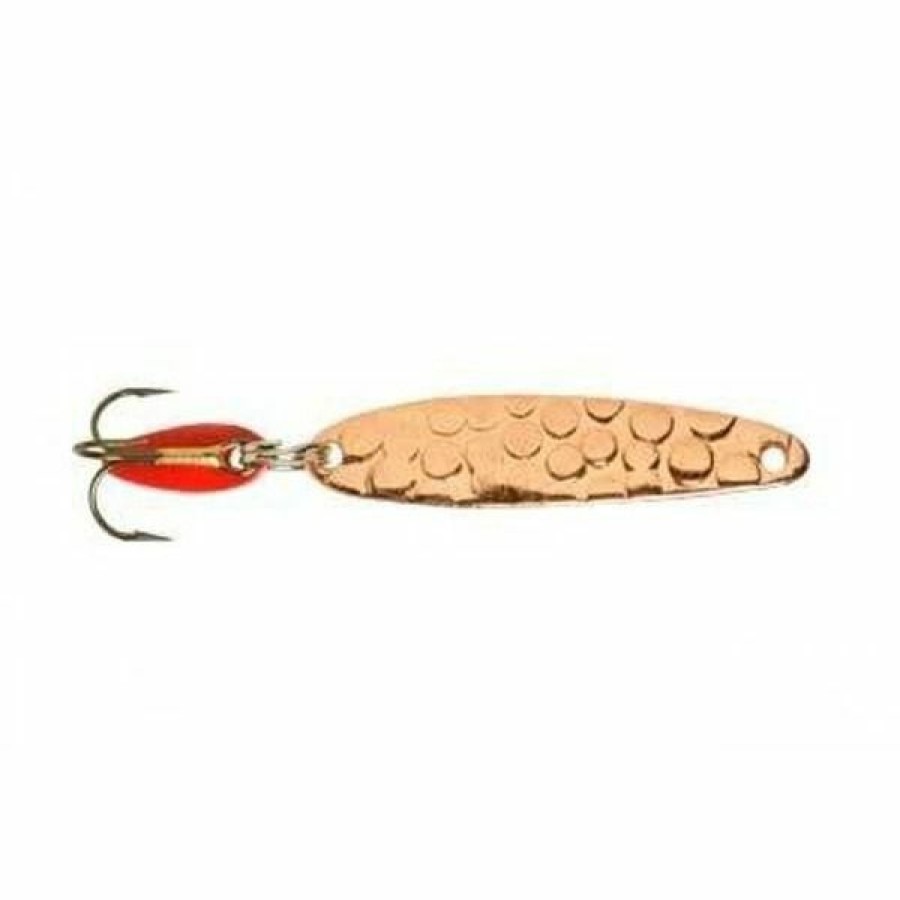 Fishing Gear * | Bay De Noc Swedish Pimle 1 1/2 In Hammered Gold, Sp3Ag