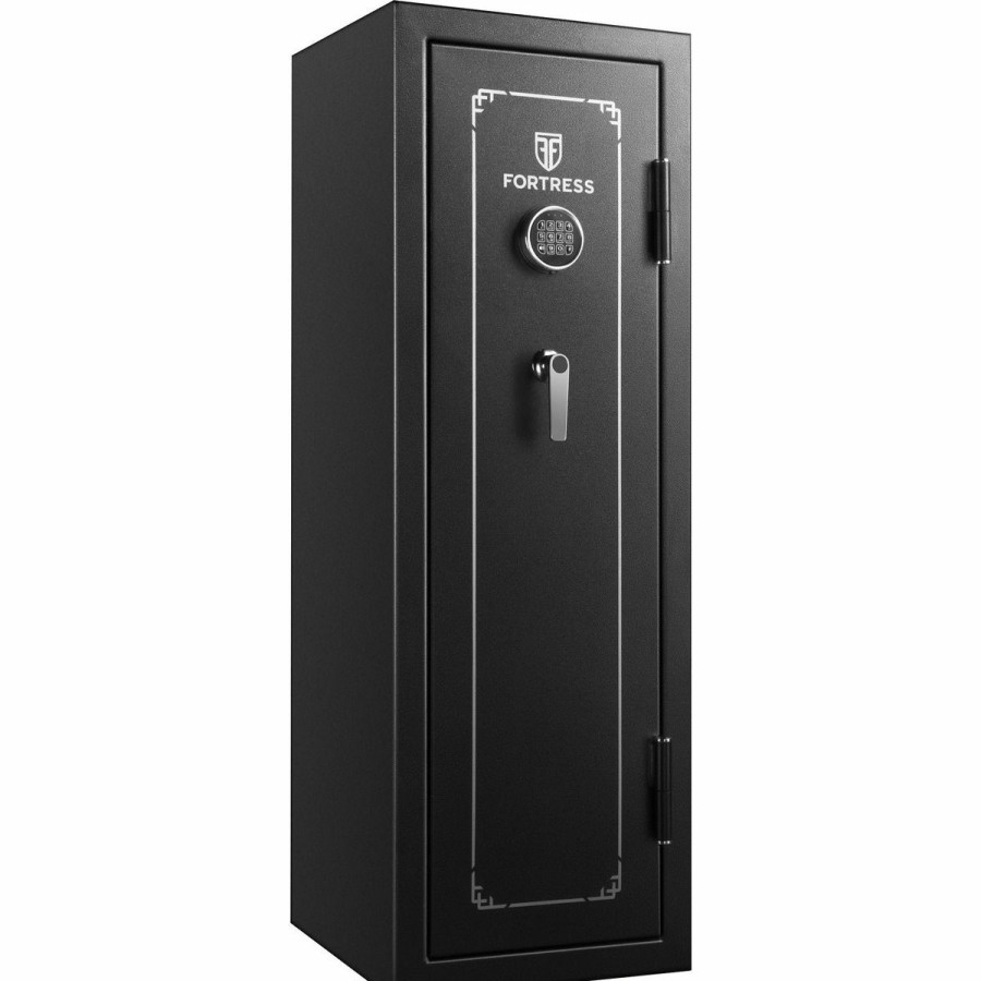 Gun Supplies, Storage & Ammunition * | Fortress 14 Gun Fire Safe With Electronic Lock, 55.9 X 20.2 X 23.1, 14Ebf