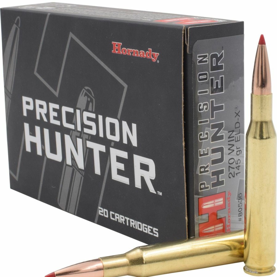 Gun Supplies, Storage & Ammunition * | Hornady .270 Win American Whitetail Rifle Ammunition, 20-Count, 8053