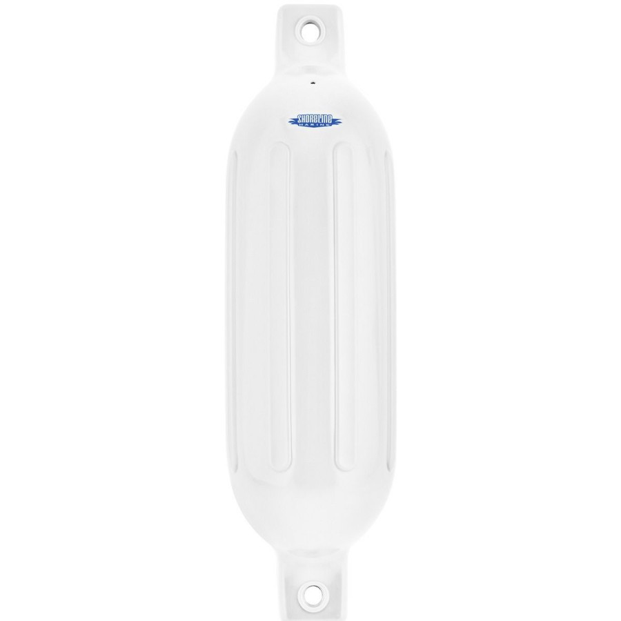 Sport Vehicles & Boating * | Shoreline Marine Inflatable Fender, 4.5 X 16 In, White, 52385