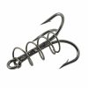 Fishing Gear * | Mudville Catmaster Dough Double Treble Hooks, Size 6, 3-Pack, 123843